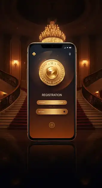 Screenshot del modulo di registrazione rapida di Casino Dolly con campi email e password e banner di benvenuto